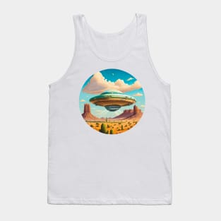 Desert View UFO Tank Top